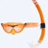Sale Aqualung Combo snorkelsæt til børn (4-8) - Combo Mix - Orange/sort