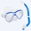 New Aqualung Combo snorkelsæt til børn (8-18) - Combo Cub - Klar/blå