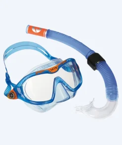 Outlet Aqualung Combo snorkelsæt til børn (4-8) - Combo Mix - Mørkeblå