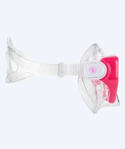 Clearance Aqualung Combo snorkelsæt til voksne - Saturn - Klar/lyserød