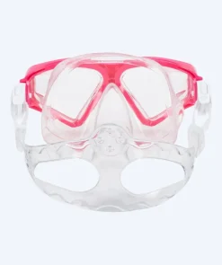 Clearance Aqualung Combo snorkelsæt til voksne - Saturn - Klar/lyserød