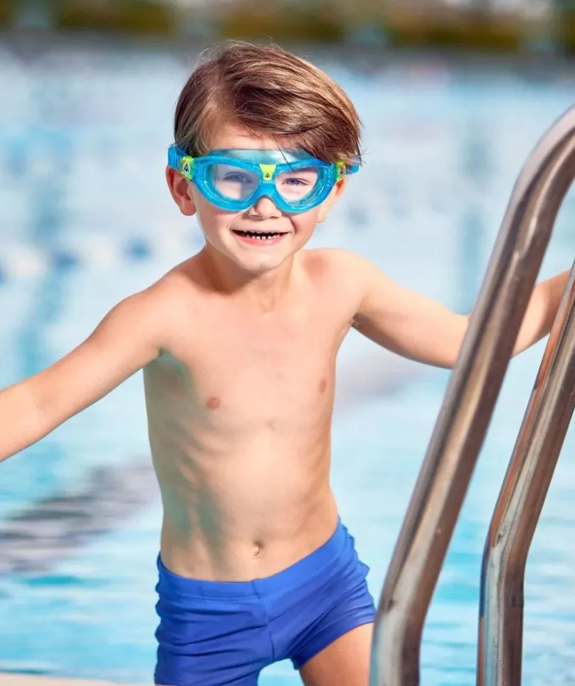Best Aquasphere dykkerbriller til børn (3-10) - Seal 2 - Lyseblå