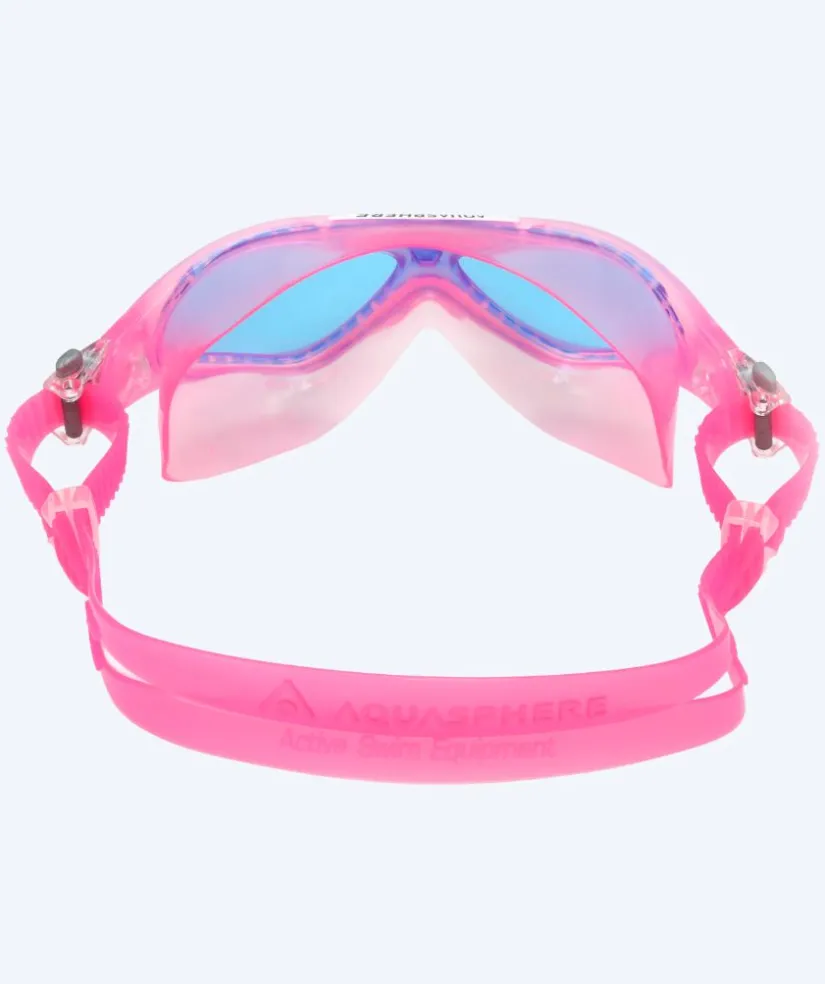 Online Aquasphere dykkerbriller til børn (6-15) - Vista - Pink (Blå linse)