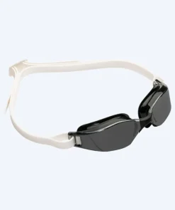 Hot Aquasphere konkurrence svømmebriller - Xceed A1 - Hvid/sort (Smoke linse)