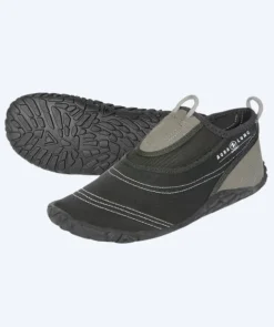 Best Aquasphere neopren badesko til voksne - Beachwalker XP - Sort/sølv