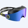 New Aquasphere svømmemaske - DEFY. Ultra Indigo - Sort/blå (Mirror linse)