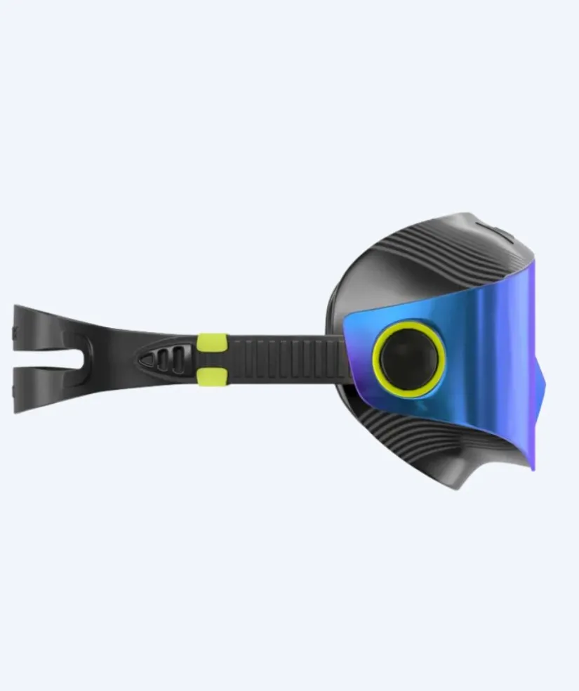 New Aquasphere svømmemaske - DEFY. Ultra Indigo - Sort/blå (Mirror linse)