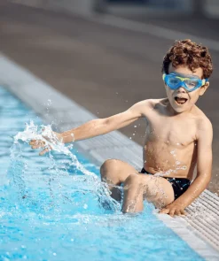 Clearance Aquasphere svømmemaske til junior (6-12) - Vista - Blå/gul