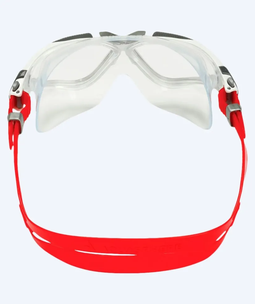 Best Aquasphere svømmemaske - Vista - Hvid/rød