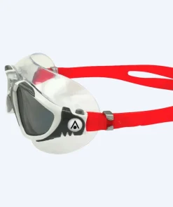 Discount Aquasphere svømmemaske - Vista - Hvid/rød (Smoke linse)