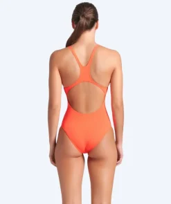 Best Arena badedragt til damer - Solid Swim Pro - Orange