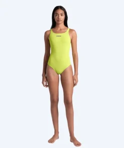 Arena badedragt til damer - Team Swim Pro Solid - Grøn