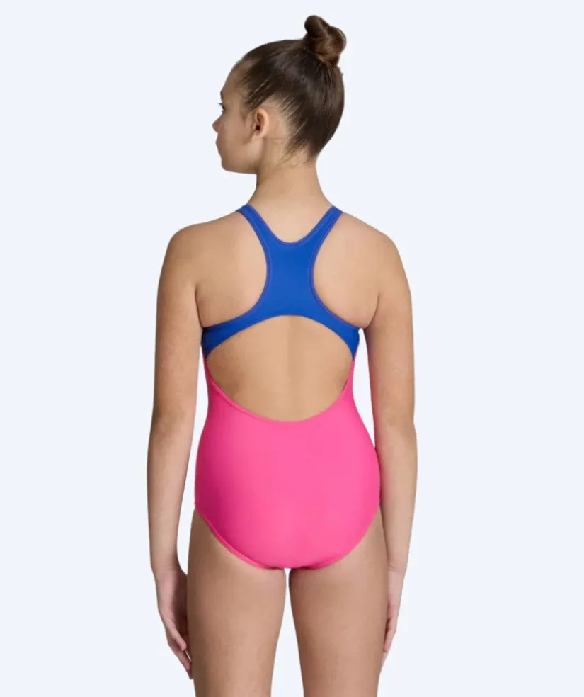New Arena badedragt til piger - Kikko V - Pink/blå