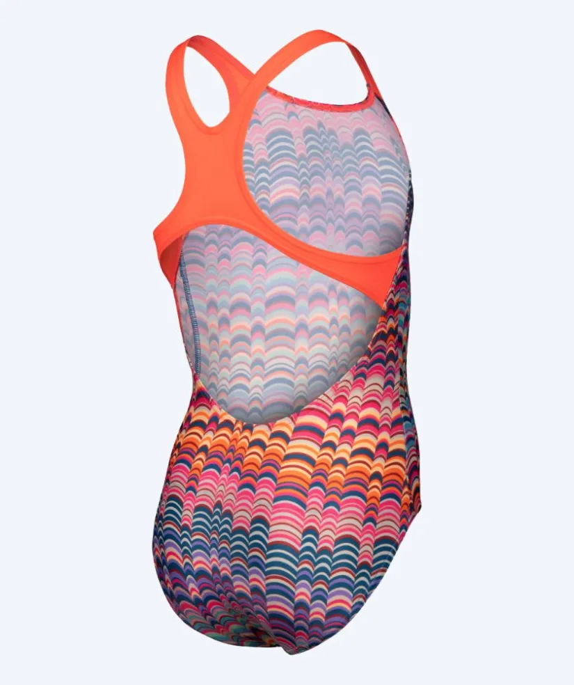 Discount Arena badedragt til piger - Ondulation - Multi/orange