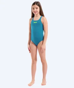 Hot Arena badedragt til piger - Team Swim Pro Solid - Blå