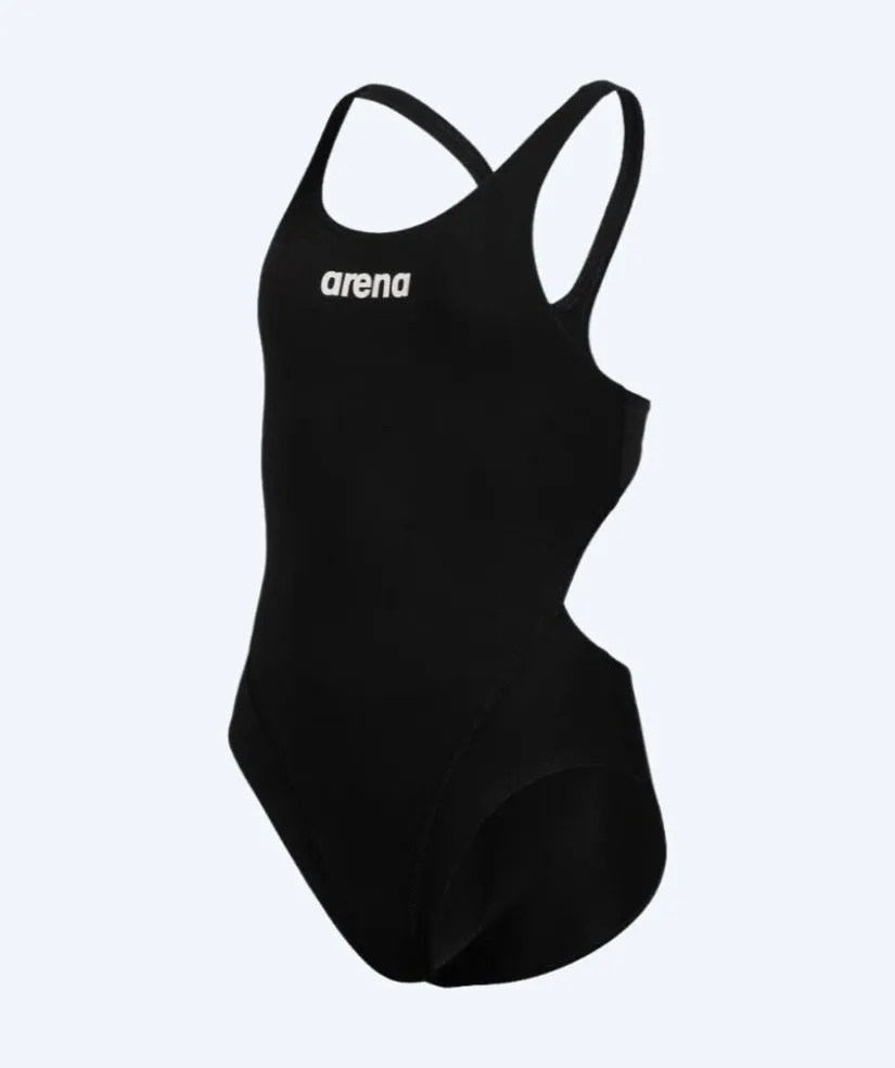 Best Arena badedragt til piger - Team Swim Tech Solid - Sort