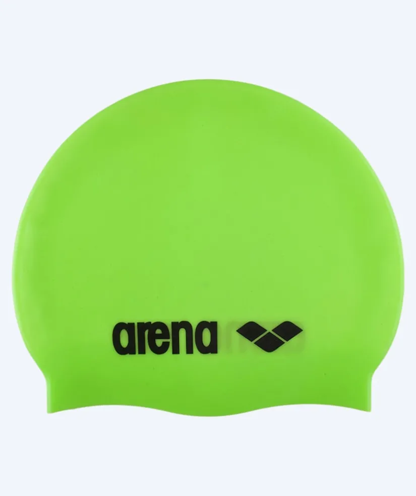 Best Arena badehætte - Classic Silicone - Lysegrøn
