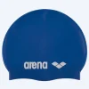 Sale Arena badehætte til junior (6-12) - Classic Silicone - Mørkeblå