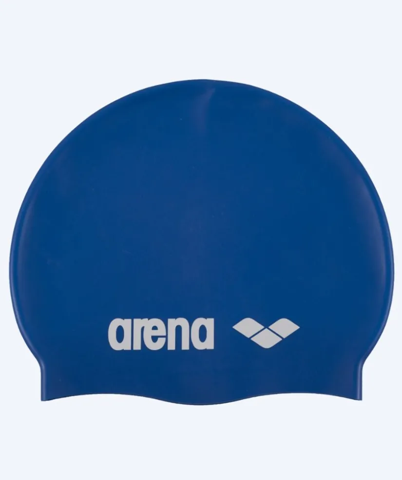 Sale Arena badehætte til junior (6-12) - Classic Silicone - Mørkeblå