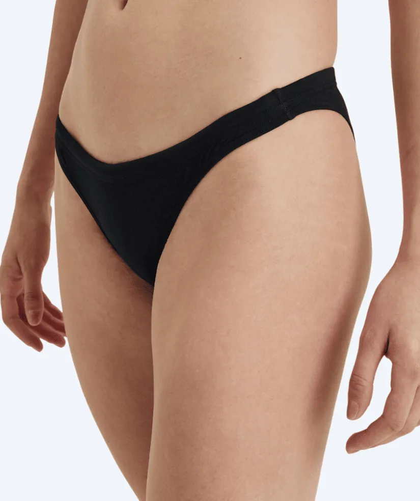 Best Arena bikini underdel til damer - Solid Bottom - Sort