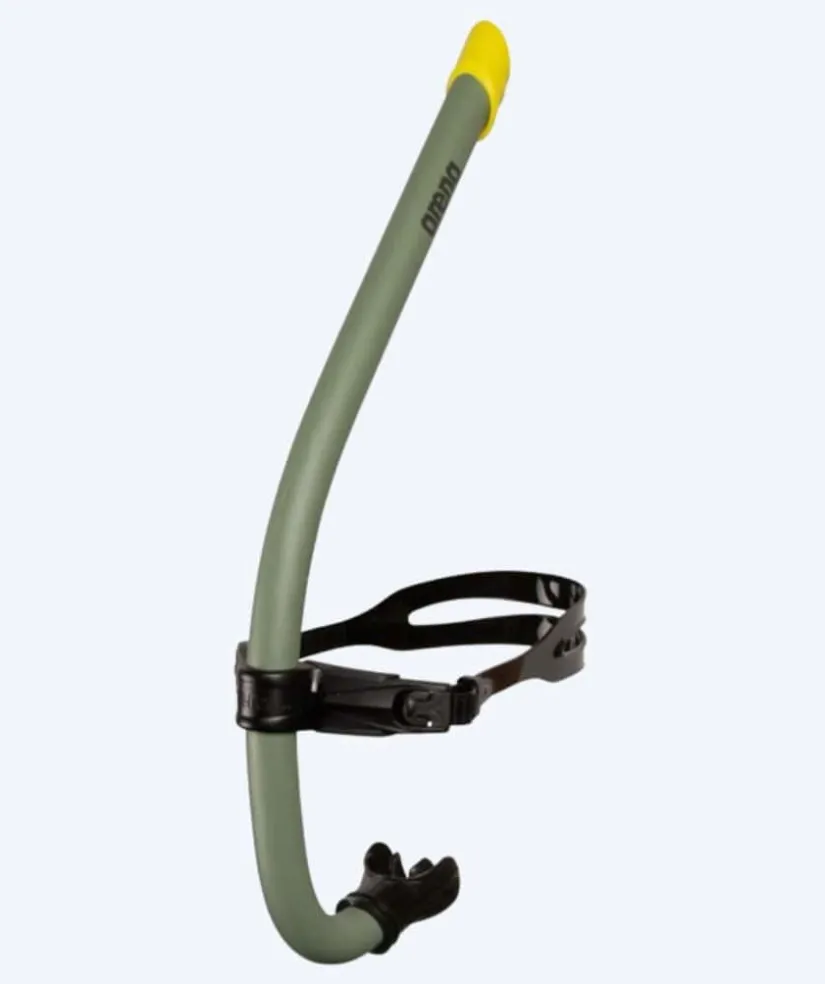 Hot Arena centersnorkel - Swim Pro III - Mørkegrøn