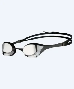 Arena Elite svømmebriller - Cobra Ultra SWIPE Mirror - Sort/sølv