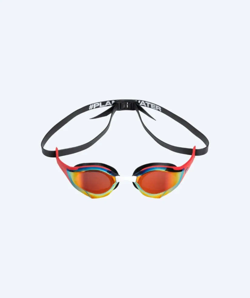 New Arena Elite svømmebriller - Cobra Edge SWIPE Mirror - Rød/guld