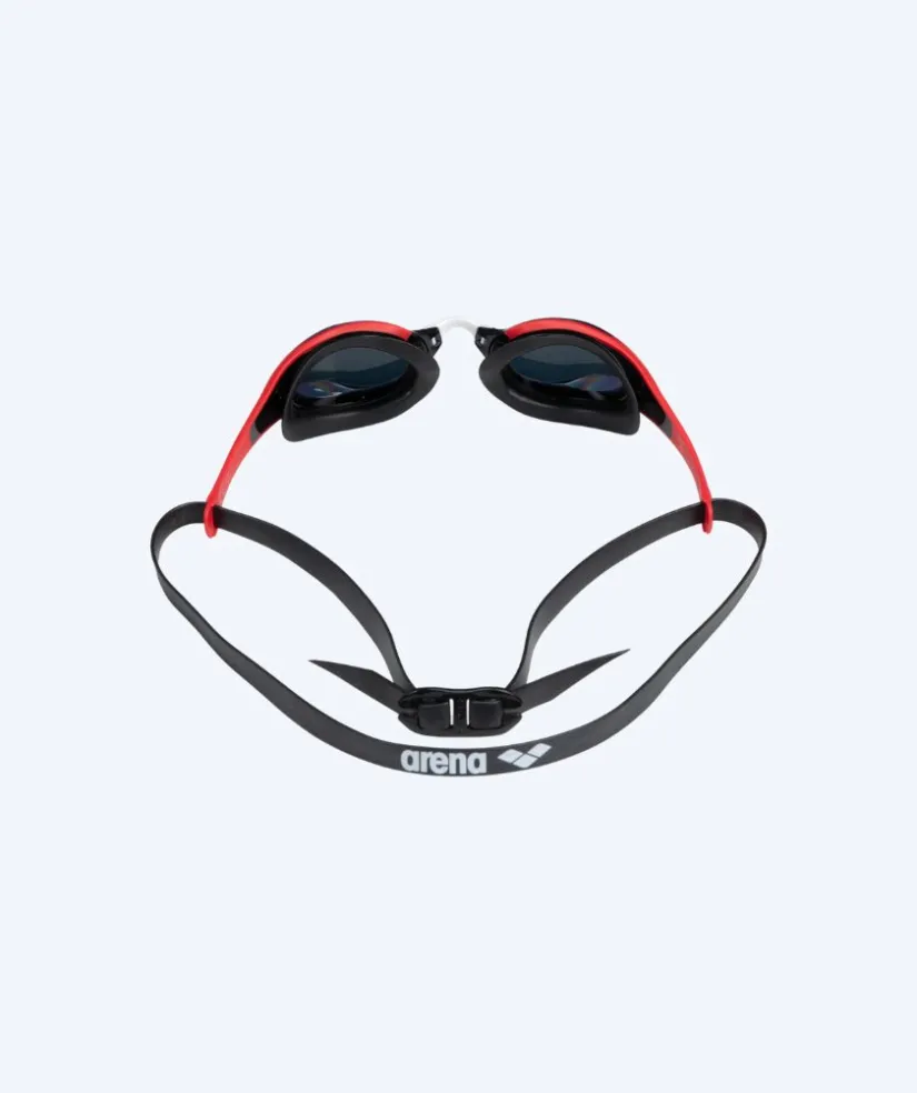 New Arena Elite svømmebriller - Cobra Edge SWIPE Mirror - Rød/guld
