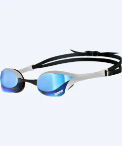 Hot Arena Elite svømmebriller - Cobra Ultra SWIPE Mirror - Hvid/blå