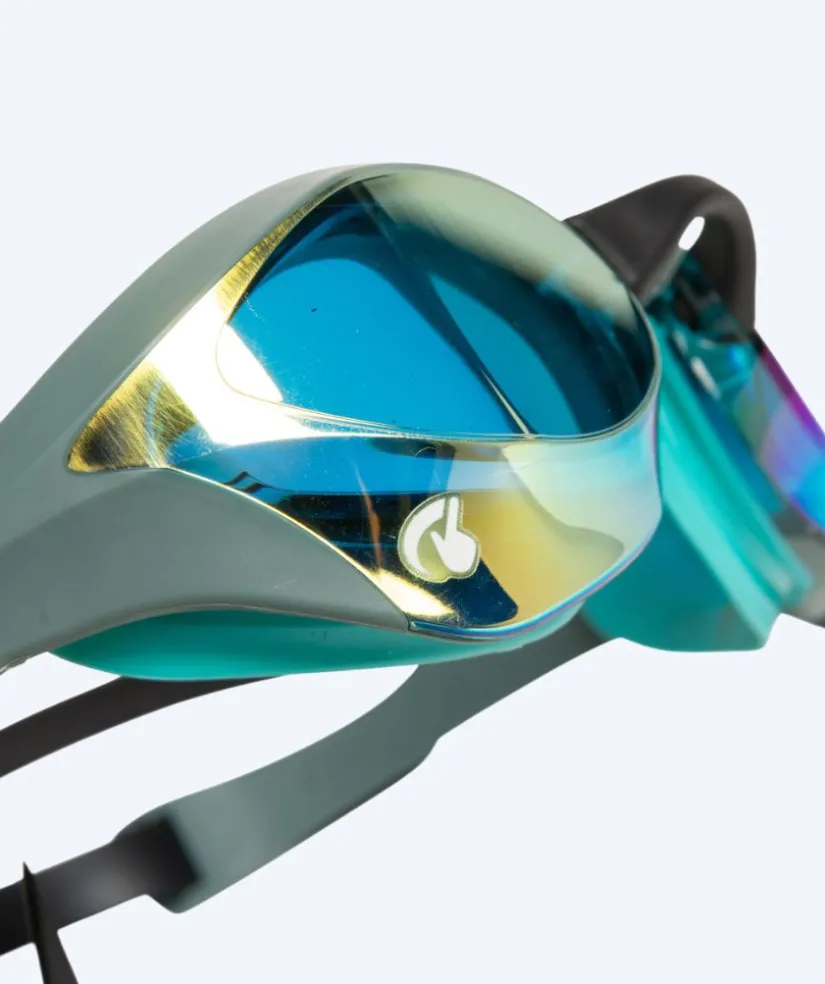 Arena Elite svømmebriller - Cobra Ultra SWIPE Mirror - Guld/sort (Limited 2026)