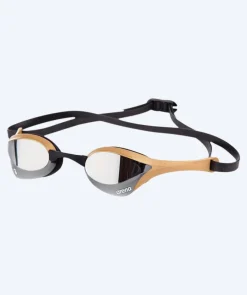 Clearance Arena Elite svømmebriller - Cobra Ultra SWIPE Mirror - Guld/sølv