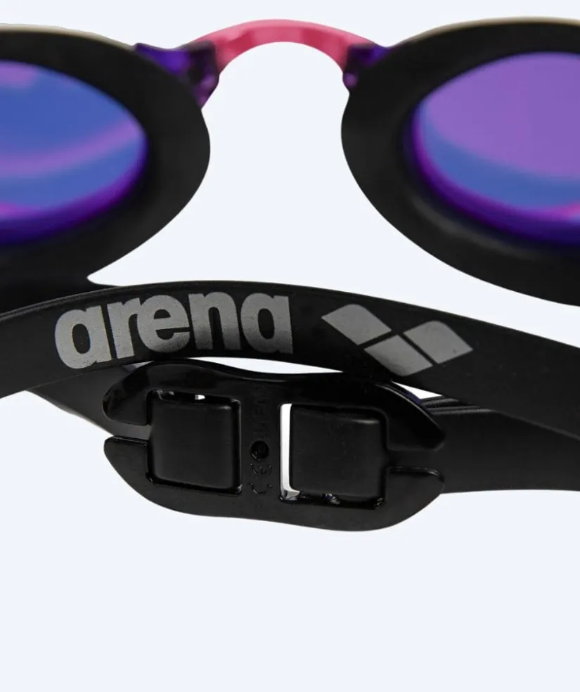 Outlet Arena Elite svømmebriller - Cobra Edge SWIPE Mirror - Hvid/lilla