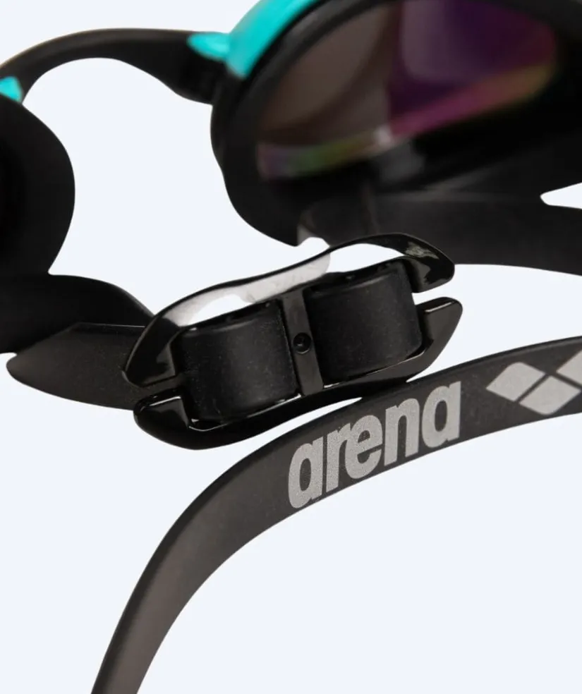 Sale Arena Elite svømmebriller - Cobra Ultra SWIPE Mirror - Lyseblå/guld
