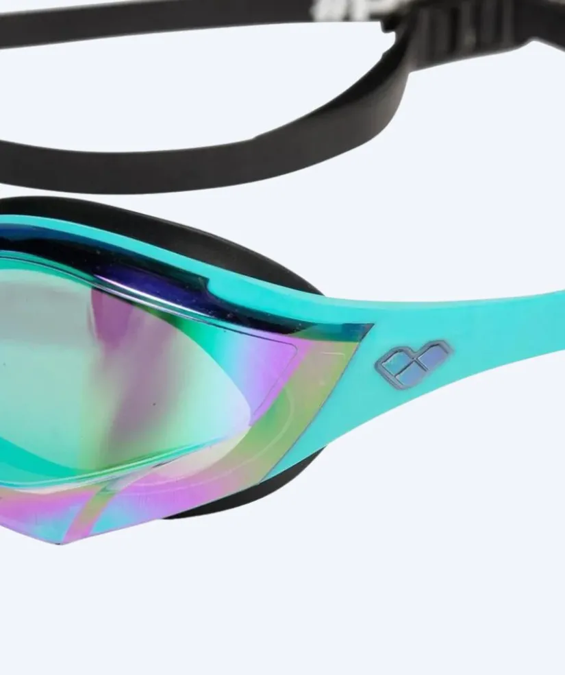 Sale Arena Elite svømmebriller - Cobra Edge SWIPE Mirror - Sort/turkis