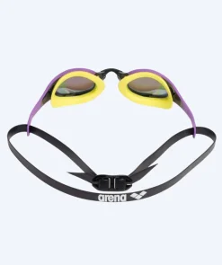 Discount Arena Elite svømmebriller - Cobra Edge SWIPE Mirror - Gul/lilla