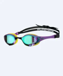 Discount Arena Elite svømmebriller - Cobra Edge SWIPE Mirror - Gul/lilla