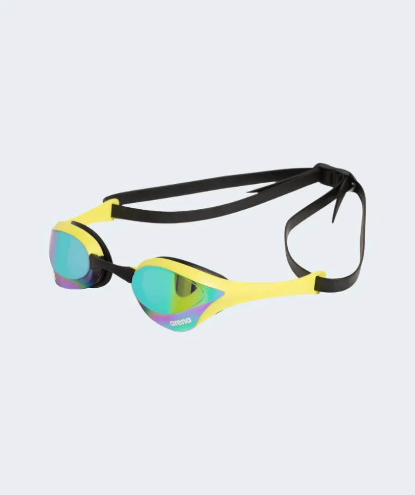 Online Arena Elite svømmebriller - Cobra Ultra SWIPE Mirror - Gul/lime