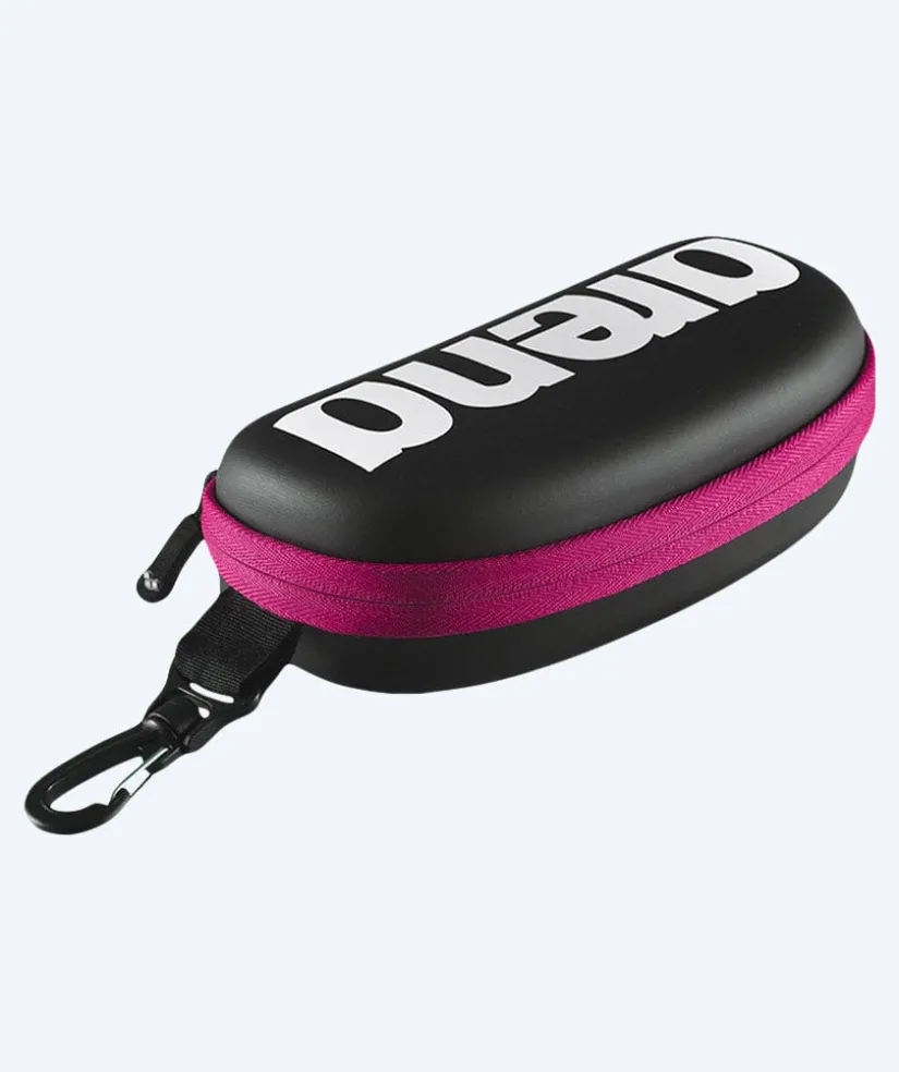 Discount Arena etui til svømmebriller - Sort/pink