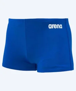 Outlet Arena firkantede badebukser til drenge - Solid - Lyseblå