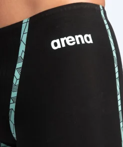 New Arena konkurrence badebukser til mænd - Primo - Sort/lyseblå