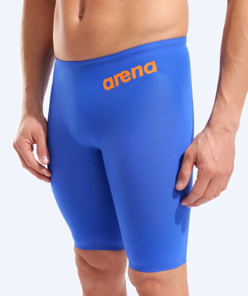 Outlet Arena konkurrence badebukser til mænd - Carbon Air 2 - Blå/orange
