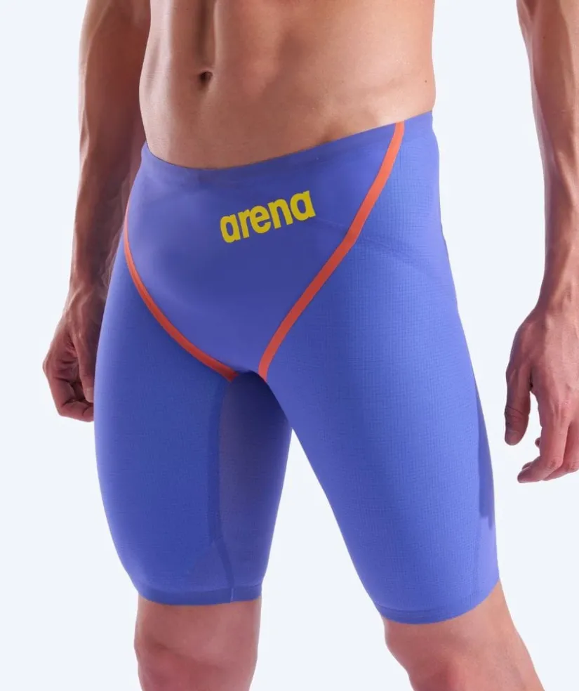 Best Arena konkurrence badebukser til mænd - Carbon Glide - Future Dusk/coral (Limited 2026)
