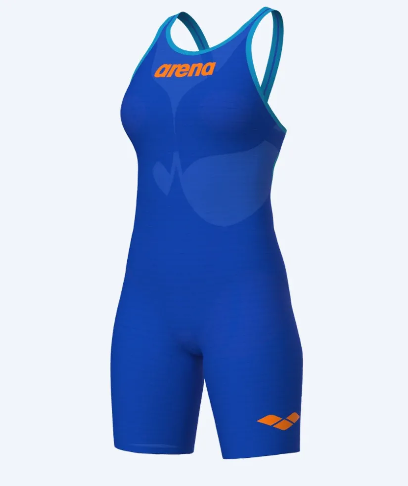 Discount Arena konkurrence badedragt til damer - Carbon Air 2 - Blå/orange