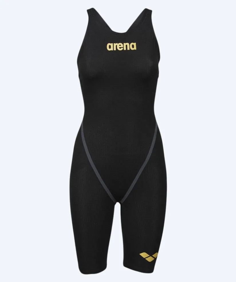 Arena konkurrence badedragt til damer - Carbon Core FX - Sort/guld (Limited 2026)