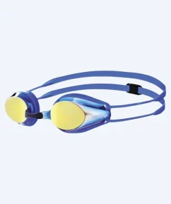 Best Arena konkurrence svømmebriller til børn (6-12) - Tracks Mirror - Lyseblå
