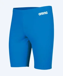 Outlet Arena lange badebukser til mænd - Team Swim Solid - Blå