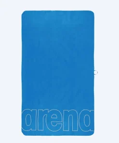 Hot Arena microfiber håndklæde - Smart Plus Pool - Lyseblå
