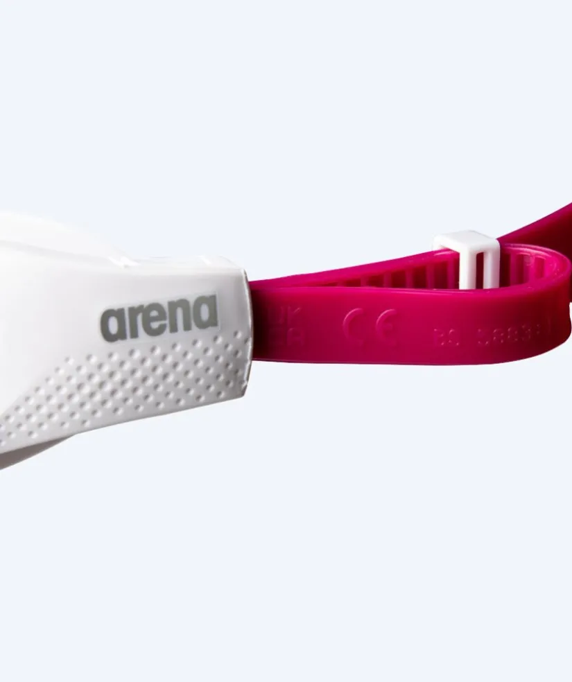 Discount Arena motions svømmebriller til damer - The One - Hvid/lilla (Smoke linse)
