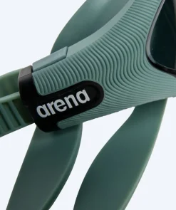 Hot Arena motions svømmebriller - The One Plus - Mørkegrøn (Smoke linse)