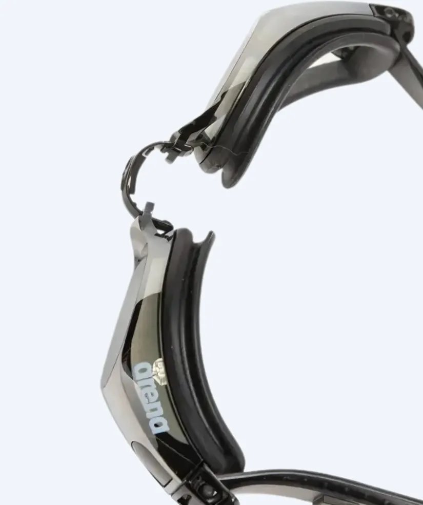 New Arena motions svømmebriller - Zoom X-Fit Mirror - Sort/sølv